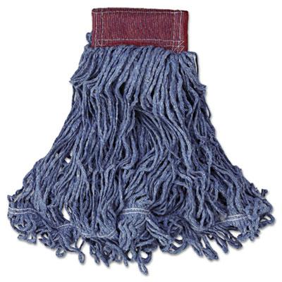 1863880 Super Stitch Blend Mop - Blue - Large - Pack of 12 - Durable & Absorbent