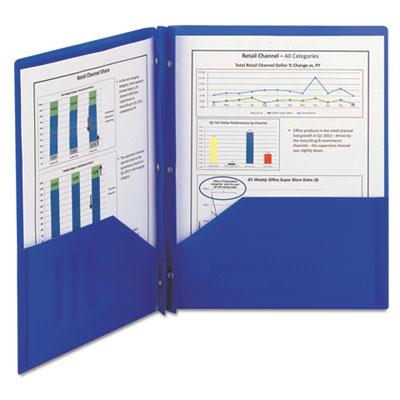 Picture of Smead Poly Two-Pocket Folder with Fasteners
