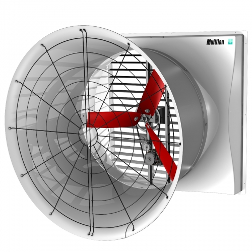 Picture of Vostermans Ventilation  C4E1400M10238 Fiberglass Cone fan