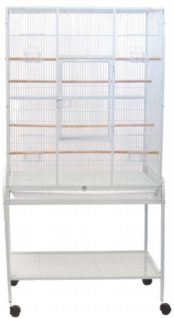 Picture of YML AV3018W Cage .5 in. bar spacing- 1 large swing out door