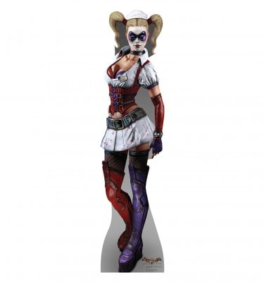 Picture of Advanced Graphics 1693 Harley Quinn - Arkham Asylum Game Cardboard Cutout