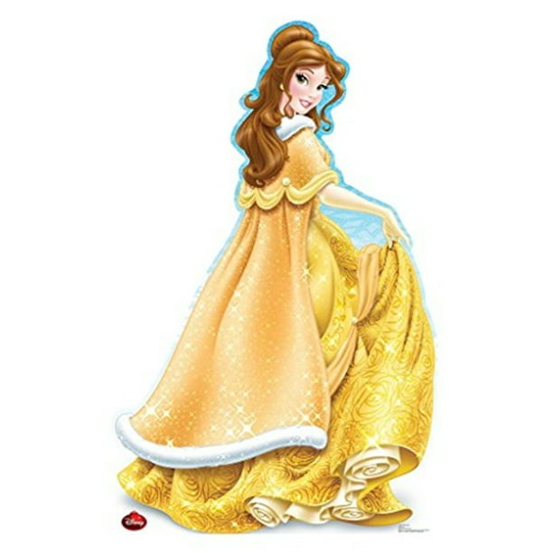Belle Holiday - Disney Cardboard Cutout