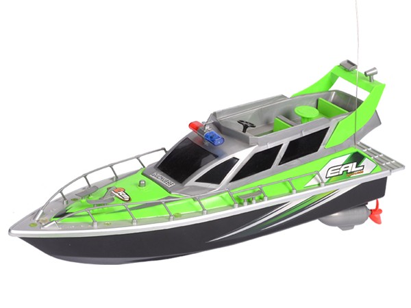 Picture of AZ IMPORT & TRADING B87F Green RC Patrol Boat Green