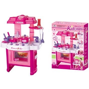 Picture of AZ IMPORT & TRADING TF826 24&apos;&apos; Beauty Kitchen Set With Light And Sound TF826