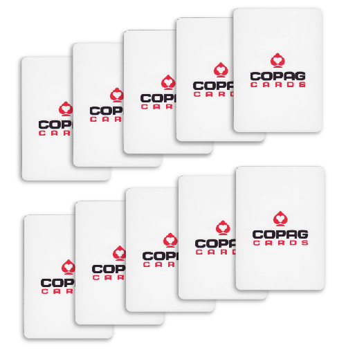 Picture of Brybelly Holdings GCOP-901-10 Set of 10 Copag Poker Size Cut Cards