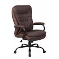Boss Norstar B991-BB Boss Heavy Duty Double Plush LeatherPlus Chair - 350 Lbs Boss Norstar B991-BB Boss Heavy Duty Double Plush LeatherPlus Chair - 350 Lbs