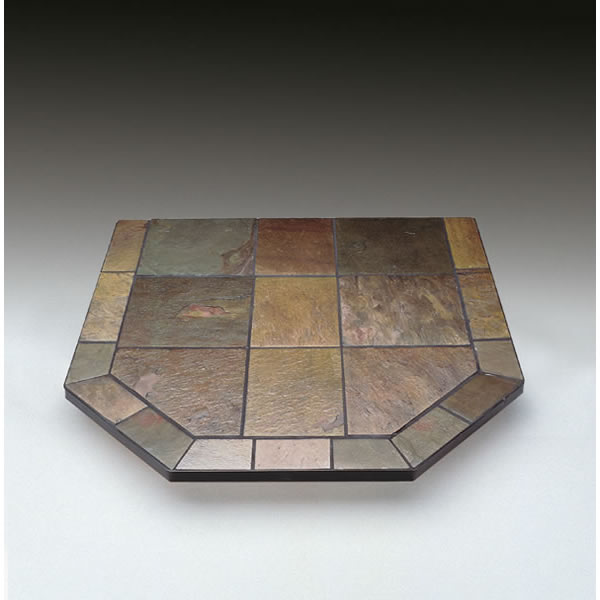 Picture of AMERICAN PANEL 49202 Asian Slate Double Cut Stove Board&#44;40 in. x 40 in.