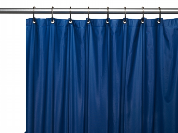 Picture of Carnation Home Fashions USC-3-09 3 Gauge Vinyl Shower Curtain Liner- Navy