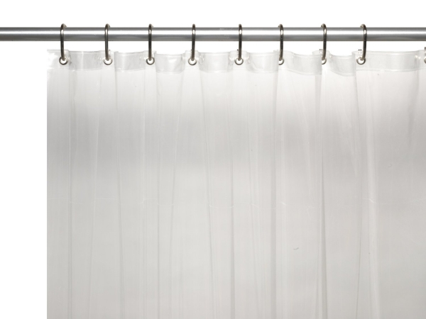Picture of Carnation Home Fashions USC-3-26 3 Gauge Vinyl Shower Curtain Liner- Super Clear