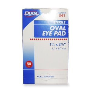 841B Sterile- Eye Pad- 1.63 in. x 2.63 in. - BULK