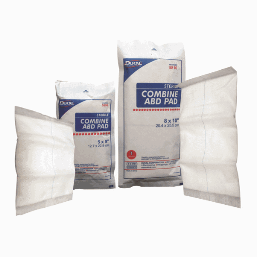 5875 Sterile- ABD Pad- 8 in. x 7.5 in.
