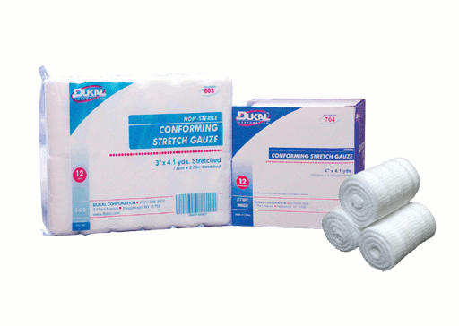 603PB Non-Sterile- Clean- Conforming Gauze- 3 in.