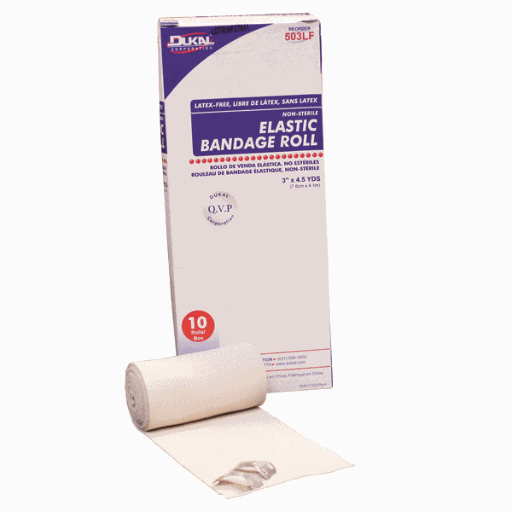 504LF Elastic Bandage- Latex Free- 4 in.