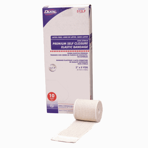 514LF Premium Self Closure Elastic Bandage- Latex Free- 4 in.