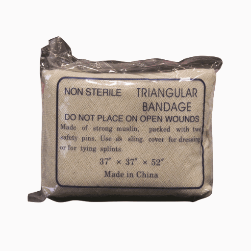 DDI 1303933 Dukal Triangular Bandage - 40" x 40"x 56" Case of 240