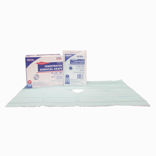 Picture of DUKAL Corporation 20-002 18 in. x 26 in. Sterile Towel Drape