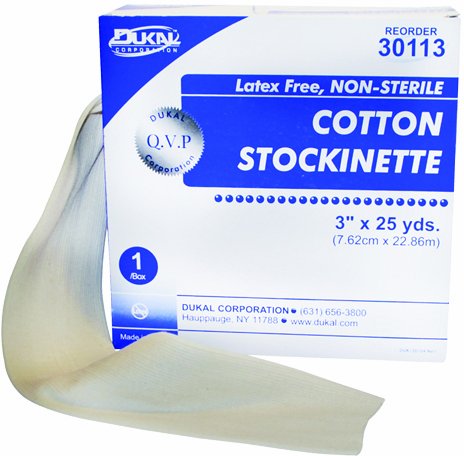 Picture of DUKAL Corporation 30113 Cotton Stockinette- 3 in. x 25yds