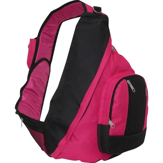 Picture of Everest BB015-HPK-BK Sling Bag - Hot Pink-Black