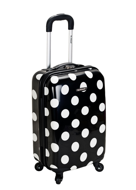 Picture of Rockland F2081-BLACKDOT 20 in. POLYCARBONATE CARRY ON - BLACKDOT