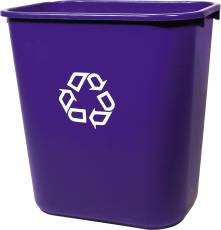 Picture of Rubbermaid Commercial Products 881105 Deskside Recycling Container-