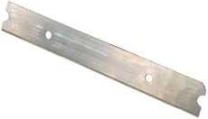 Floor Scraper Replacement Blades - Silver - Pack of 10 - Heavy Duty