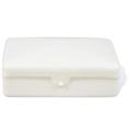 DUKAL Corporation SB01 Soap Box, Ivory, plastic with hinged lid, holds up to #5 bar DUKAL Corporation SB01 Soap Box, Ivory, plastic with hinged lid, holds up to #5 bar
