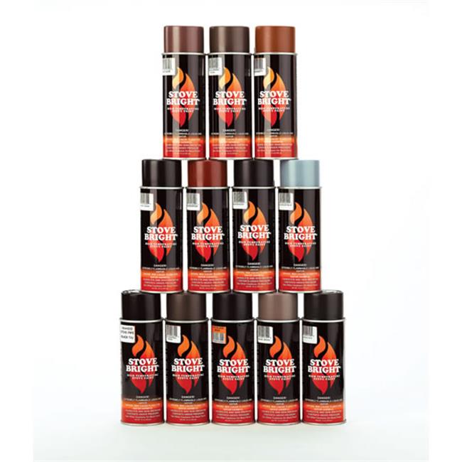 Forest Paint 43240 6201 Stove Bright Metallic Charcoal Paint- 16 oz.
