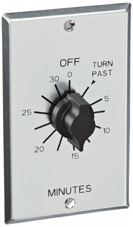 Spring-Wound Timer,Range 0 to 30 min.
