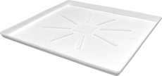 Standard Washer Tray - White - 29in. x 31in. - Durable Protection