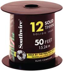 136846 Thhn Solid 12Gauge Grn,50 Ft.