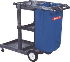 Picture of Impact Products 883090 Janitors Cart With 25Gl Blue Vinyl Bag