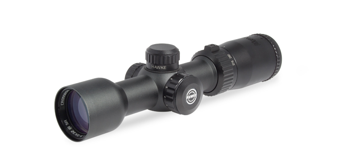 Hawke XB1 Vari-Speed 1.5-5x32 IR Crossbow Scope w/ Illuminated SR Reticle