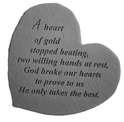 Great Thought Hearts- A heart of gold...