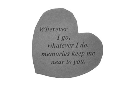 Great Thought Hearts- Wherever I go...