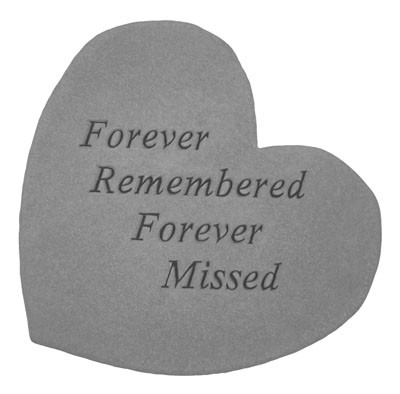 08611 Great Thought Hearts- Forever Remembered...