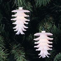 Kurt S. Adler, Inc.  Kurt Adler 10-Light Clear Pine Cone Light Set
