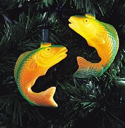 Kurt S. Adler, Inc.  Kurt Adler 10-Light Trout Light Set
