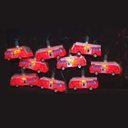 Kurt S. Adler, Inc.  Kurt Adler 10-Light Fire Truck Light Set