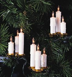 Kurt S. Adler, Inc. UL1582 Kurt Adler 15-Light Triple Candle Light Set