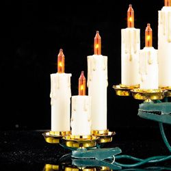 Kurt S. Adler, Inc.  Kurt Adler 15-Light Triple Candle Light Set