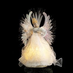 Kurt S. Adler, Inc. Kurt Adler 14'' Multi Fiberoptic Angel Treetop
