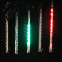 Kurt S. Adler, Inc.  Kurt Adler 7'' 5-Light Multi Snowfall Outdoor Add-On Light Set