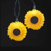 Kurt S. Adler, Inc.  Kurt Adler UL 10-Light Sunflower Light Set