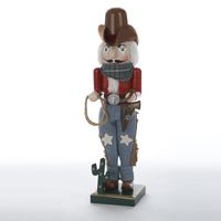 Kurt S. Adler- Inc. Kurt Adler 15'' Wooden Cowboy Nutcracker