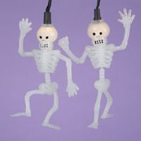 Kurt S. Adler, Inc. HW1374 Kurt Adler 10-Light Dancing Skeleton Light Set
