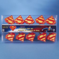 Kurt S. Adler - Inc. Kurt Adler 10-Light Superman Light Set