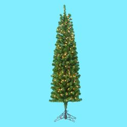 Kurt S. Adler- Inc.  Kurt Adler 7' Pre-Lit Winchester Pine Pencil Tree