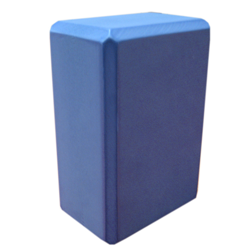 Picture of OM Sutra OM141004-Blue Yoga Foam Block 4 in. - Blue