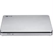 Picture of LG Electronics GP70NS50 8X USB 2.0 Ultra Slim Portable DVD RW External Drive with M-DISC&#44; Retail - Silver