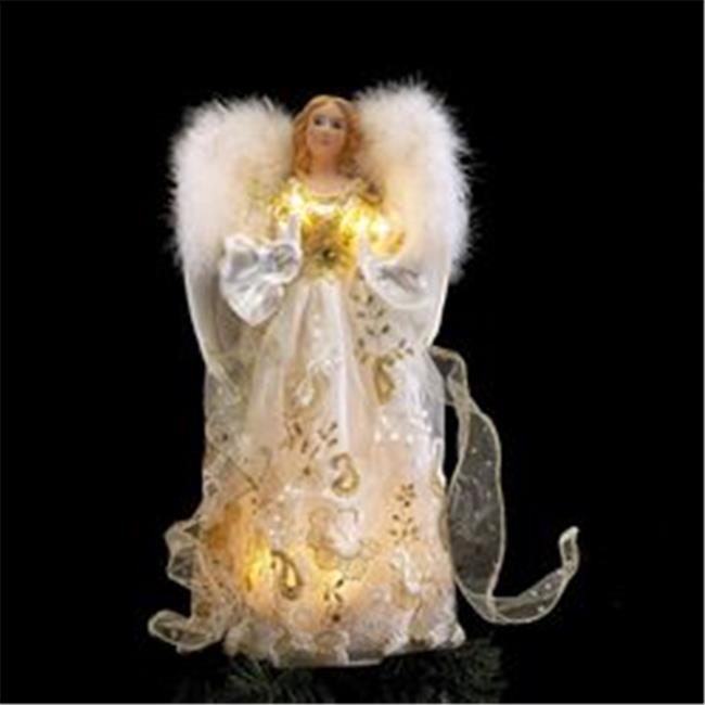 Kurt S. Adler- Inc. UL1074 Kurt Adler 14 Gold Angel Treetop